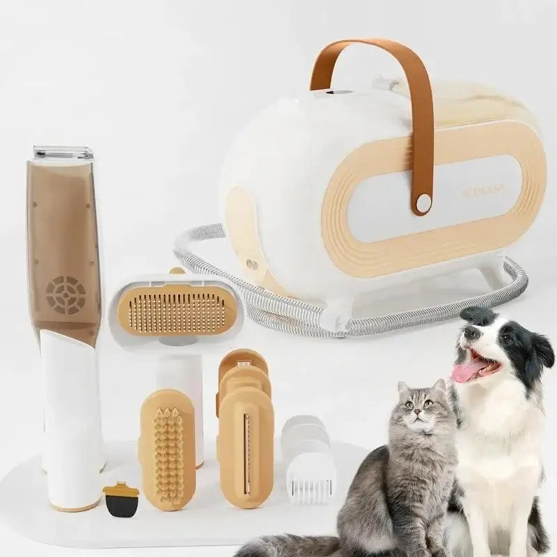 Pet Grooming Kit & Vacuum Suction